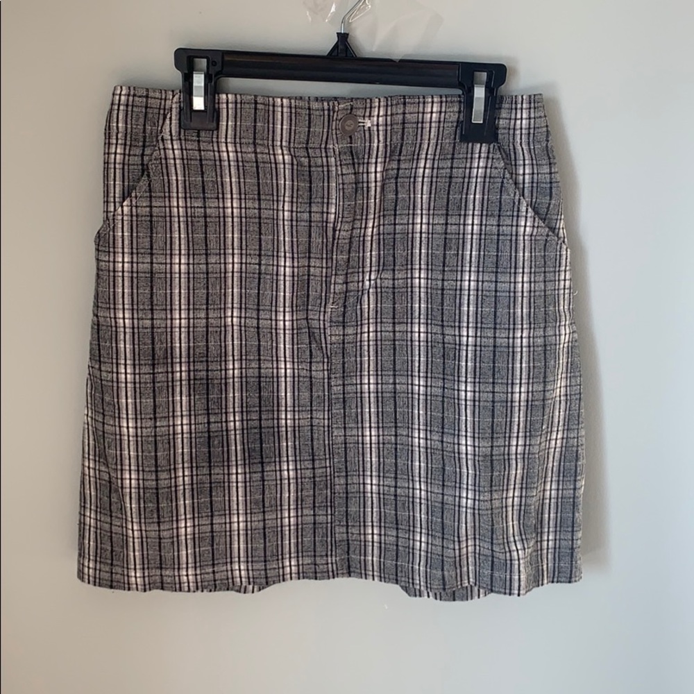 Cute plaid skirt